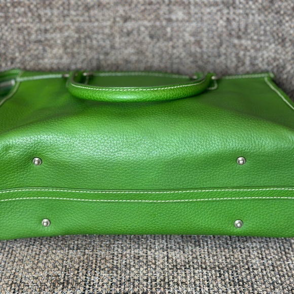 Dooney & Bourke Pebbled Leather Bag – Kelly Green - Picture 7 of 9